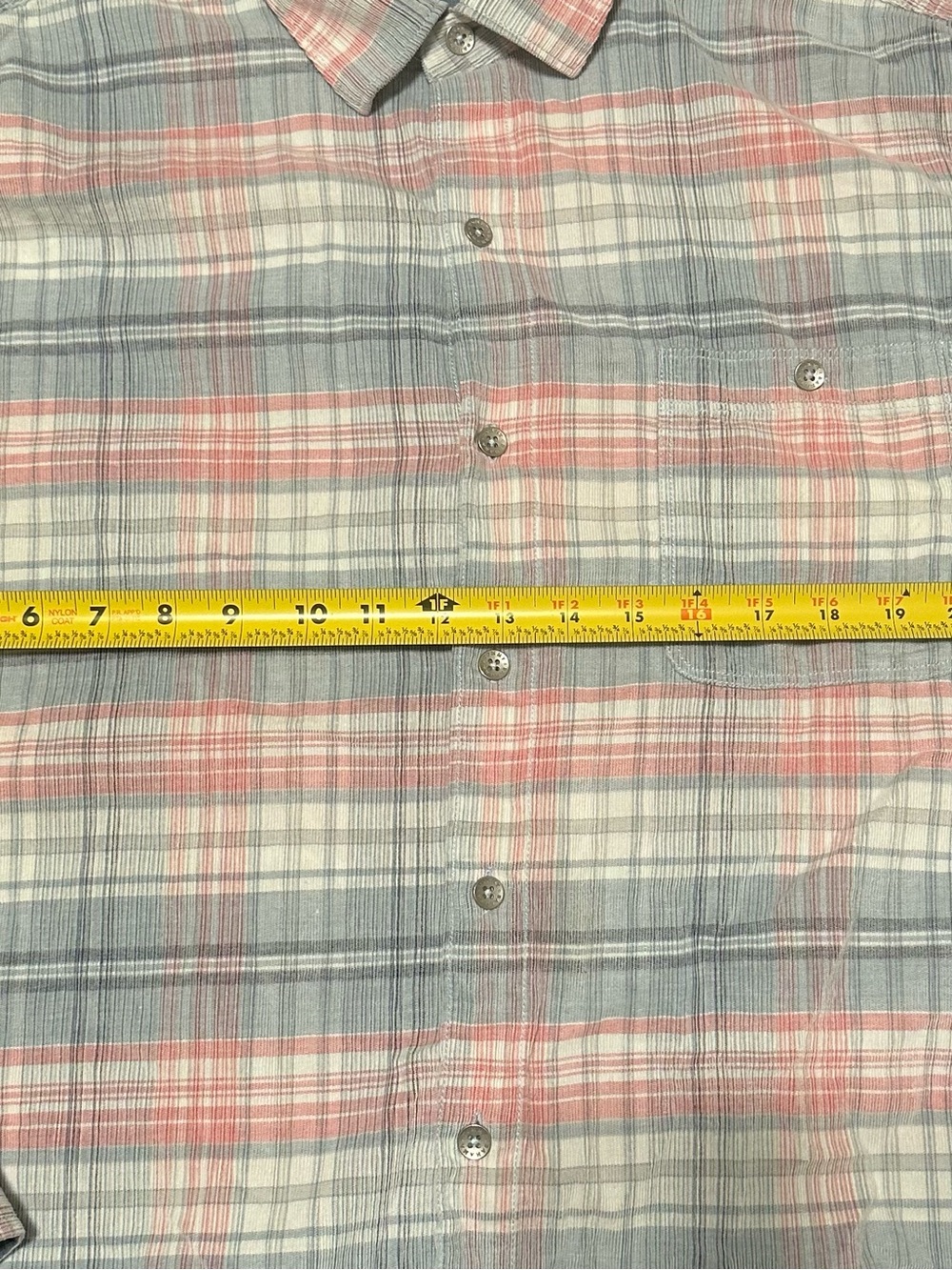 Tommy Bahama Coastline Cord Men’s Long Sleeve Button Shirt Plaid XL - Picture 3 of 4
